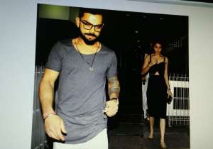 With the news of their break-up doing the rounds, Indian cricketer Virat Kohli and Bollywood actress Anushka Sharma on Wednesday evening were spotted on a dinner date at Hakkasan restaurant in Bandra, Mumbai. With the news of their break-up doing the rounds, Indian cricketer Virat Kohli and Bollywood actress Anushka Sharma on Wednesday evening were spotted on a dinner date at Hakkasan restaurant in Bandra, Mumbai.