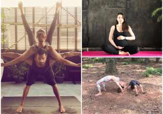 International Yoga Day Bollywood celebrities - India TV International Yoga Day Bollywood celebrities - India TV