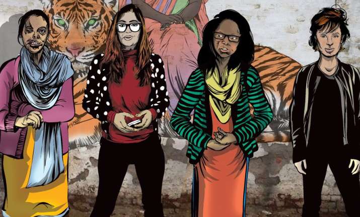Comic book based on acid attack victims