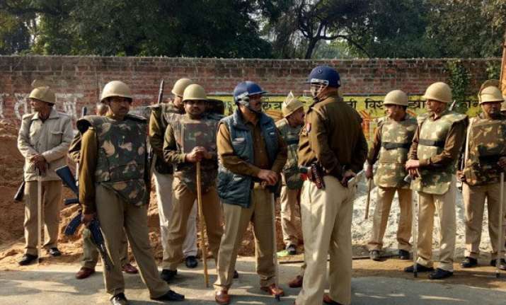 Security forces had to intervene to ensure safety amid