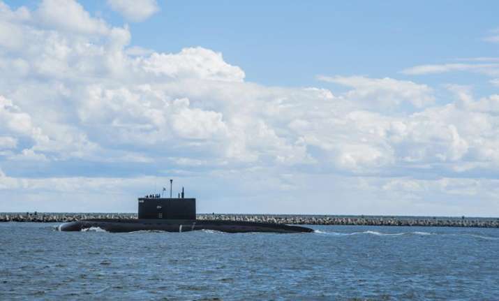 China's nuclear-powered submarine spotted docked at