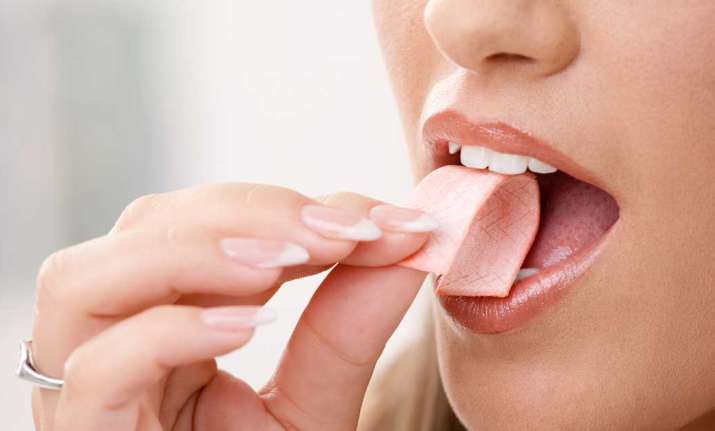 chewing gum, digestive system