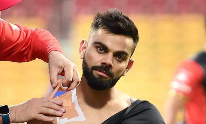 RCB, Virat Kohli, Injured, Fielding, IPL 2017, IPL