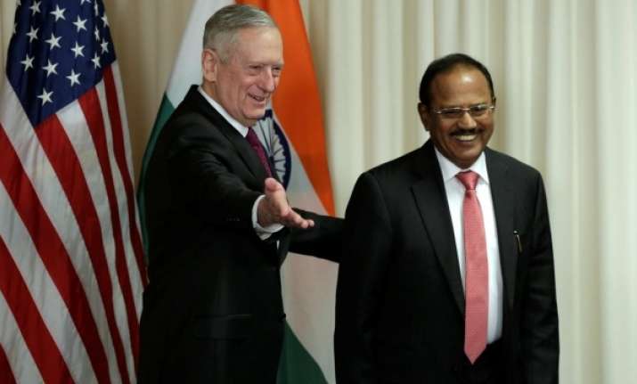 Ajit Doval, James Mattis