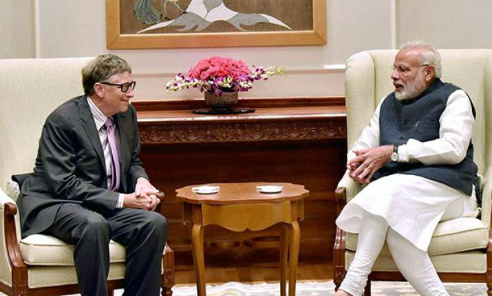 Bill Gates praises PM Modi’s ‘Swachh Bharat’ mission