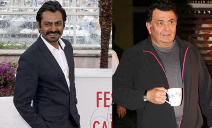 Rishi Kapoor and Nawazuddin Siddiqui