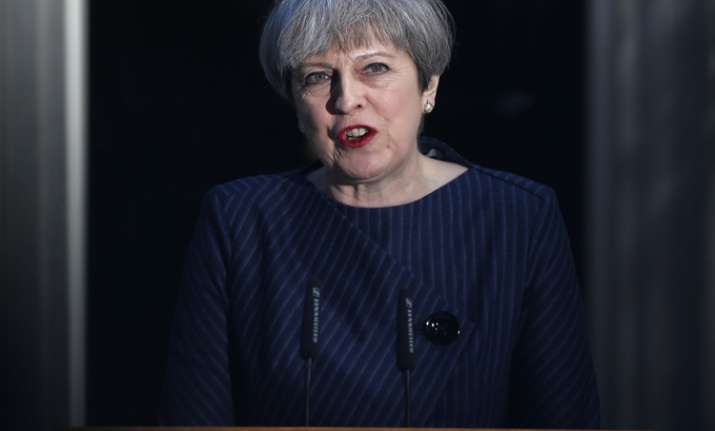 British PM Theresa May seeks early election on June 8
