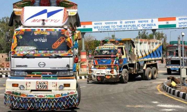 Trade at Attari border