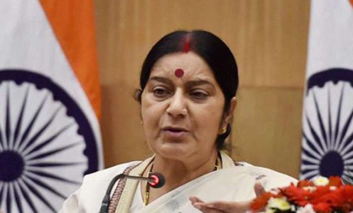 Sushma Swaraj, Indian Embassy, Sweden, Stockholm