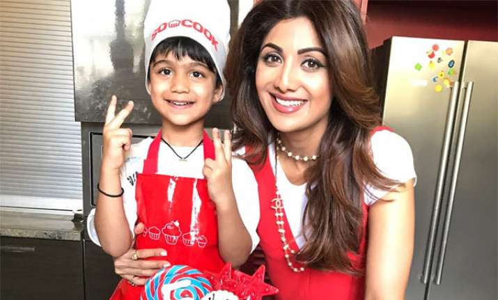 Shilpa Shetty celebrates son Viaan’s 5th birthday in