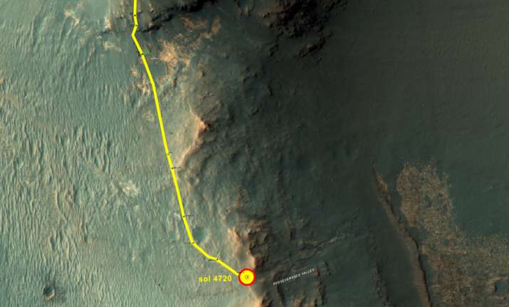 NASA , rover , probe , crater , mars ,