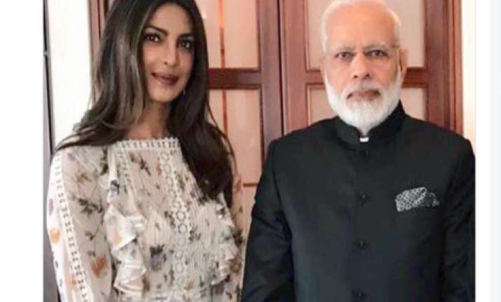 Priyanka Chopra, Modi