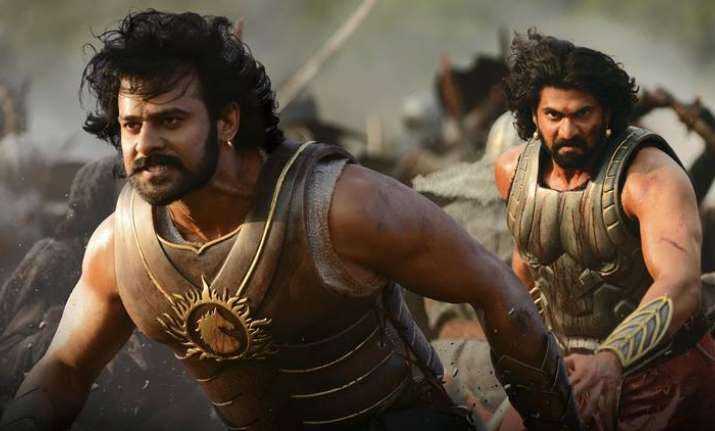 Prabhas and Rana Daggubati in Baahubali 2