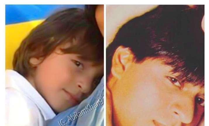 Shah Rukh Khan shares adorable pic with son AbRam