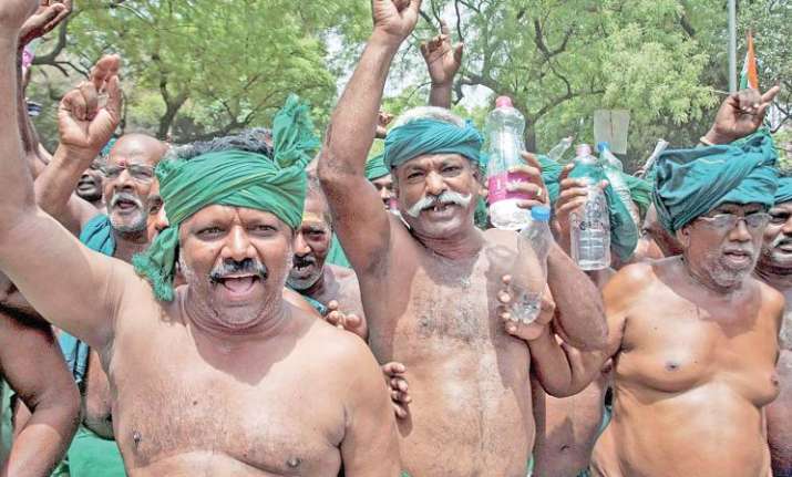 Tamil Nadu farmers' protest