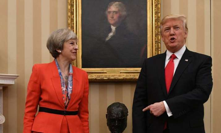 Trump offers 'warm support' to Theresa May after poll