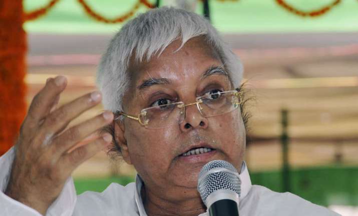 RJD supremo Lalu Prasad Yadav