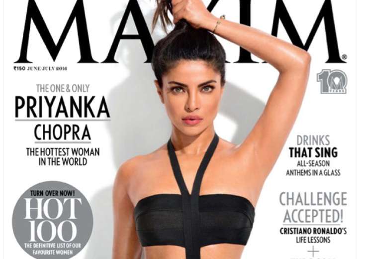 Hottest Woman In The World Priyanka Chopra Turns Up The Heat On Maxim 9832