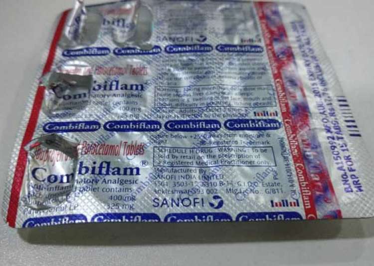 Combiflam, D Cold Total found substandard by drug regulator