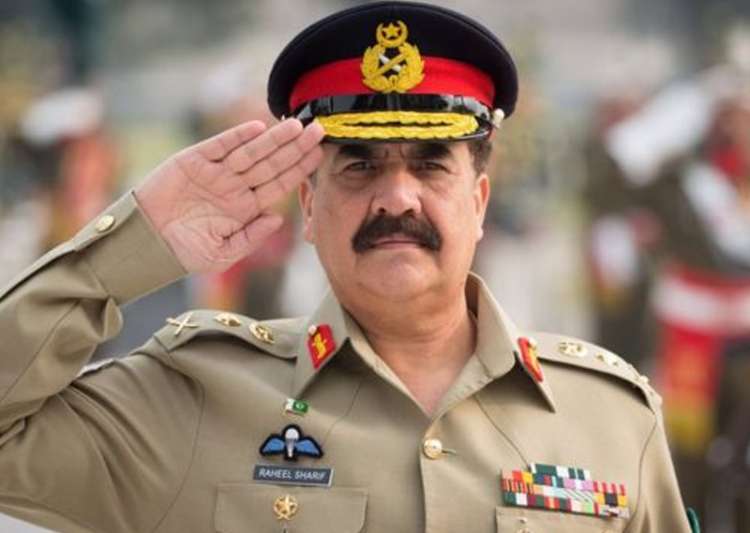 File pic of Gen. Raheel Sharif India Tv