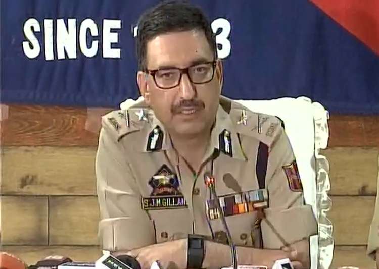 Outside elements fuelling students' protests in Kashmir: IGP