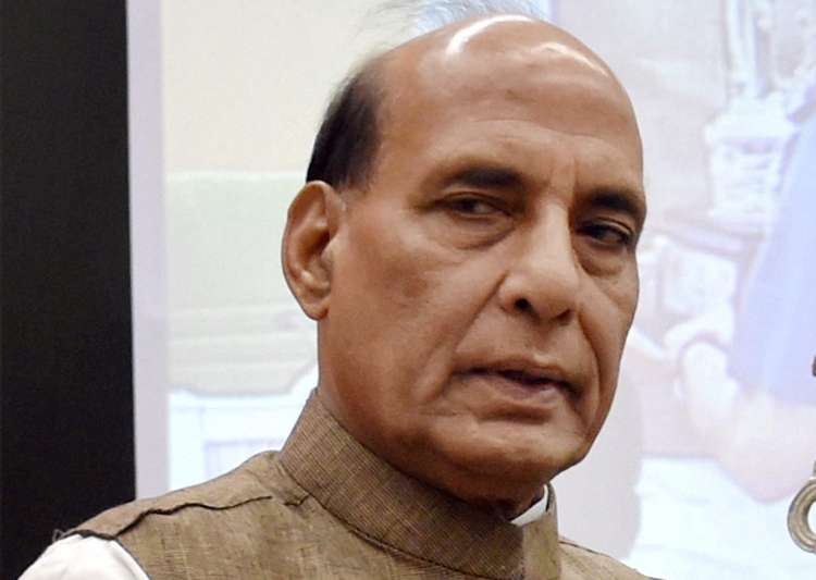 File pic of Union Home Minister Rajnath Singh- India Tv