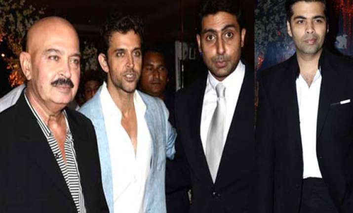 hrithik akshay abhishek glittered at big fat wedding bash