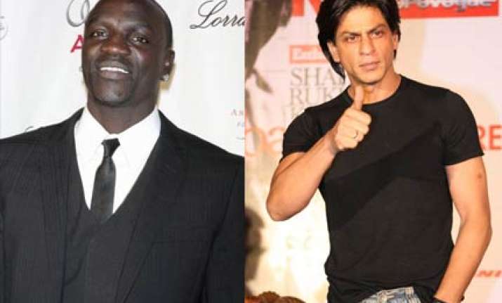akon to sing in srk s ra.one