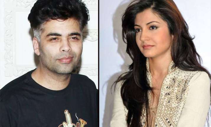 Karan Johar mocks Anushka Sharma over her affair with Virat at 'Bombay