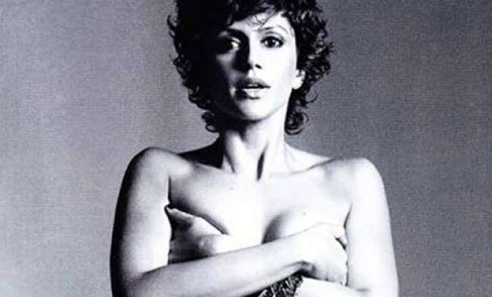 mandira bedi goes topless for vogue