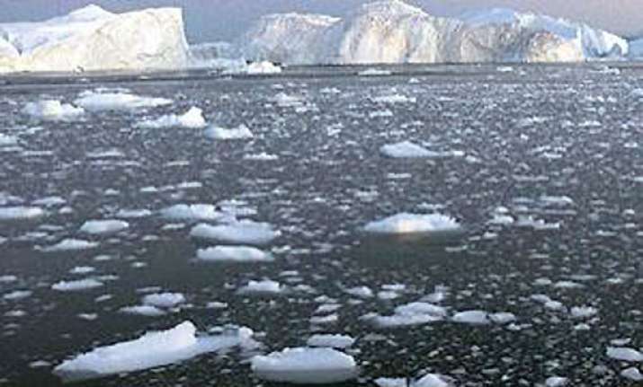 arctic ice shrinks to all time low half 1980 size