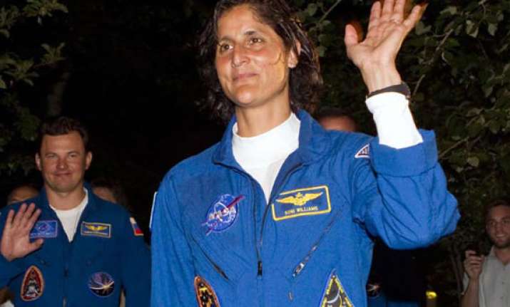 sunita williams takes over command at intl space station