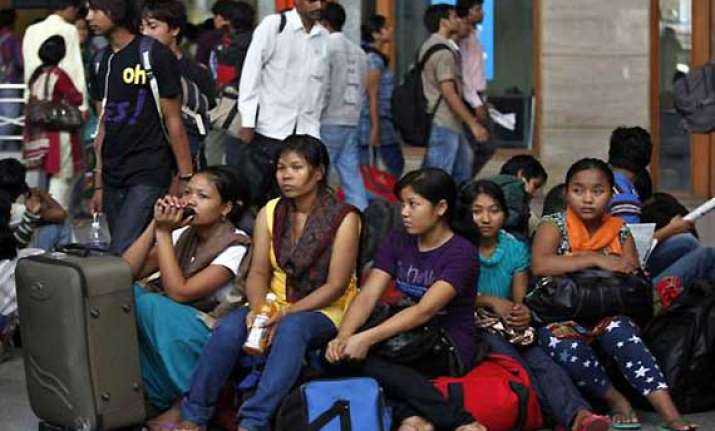 exodus of northeast people continues from karnataka