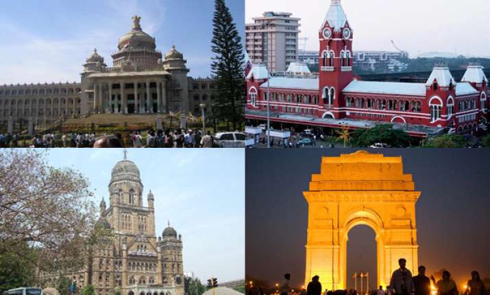 five most expensive cities to live in india