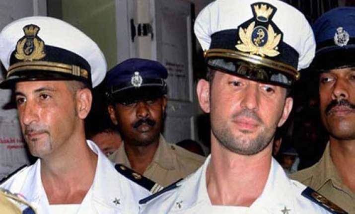 marines returned on guarantee of no death penalty italian