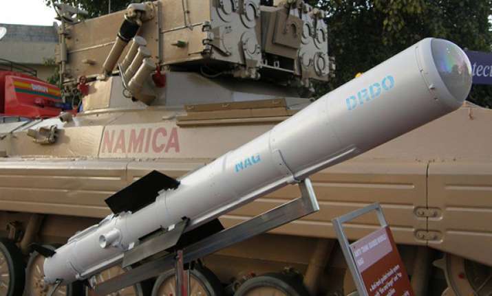 nag anti tank missile fails during user trials by army