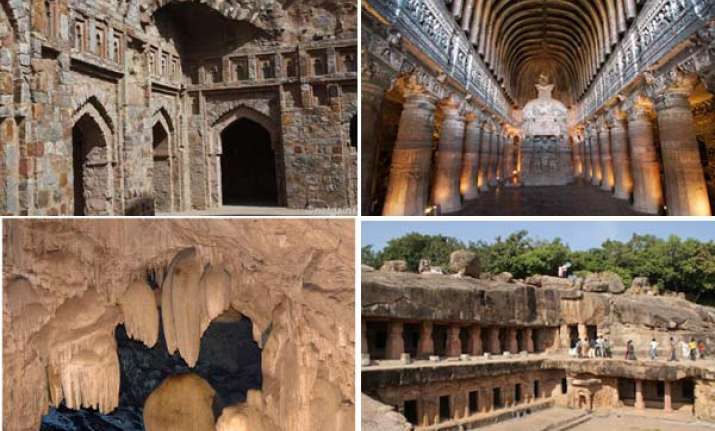 7 amazing rock cut caves in india