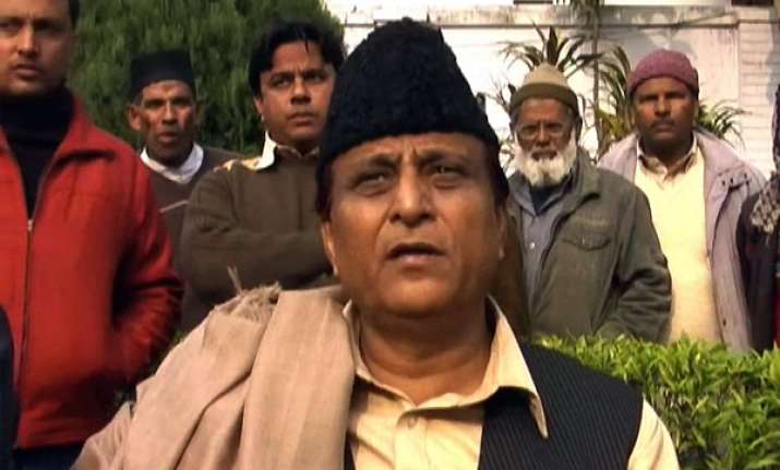 azam khan accuses bsp of maligning sp government s image