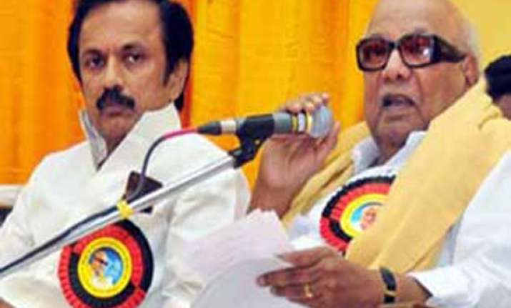 dmk chief karunanidhi finally names stalin his political