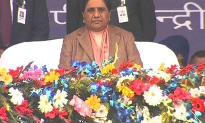 in pics mayawati s savdhan vishal maha rally in lucknow