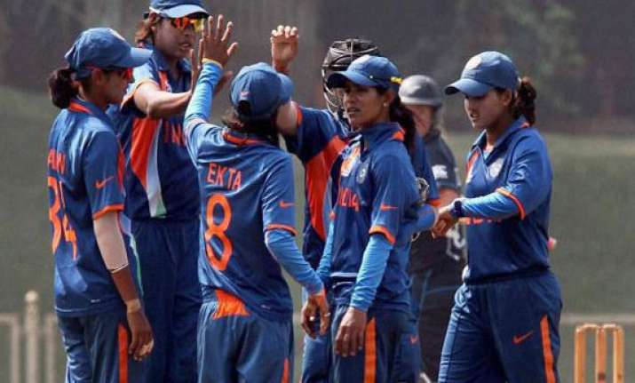 icc women s world cup india start campaign with convincing