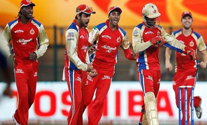ipl6 rcb stay in hunt beating csk by 24 runs in final