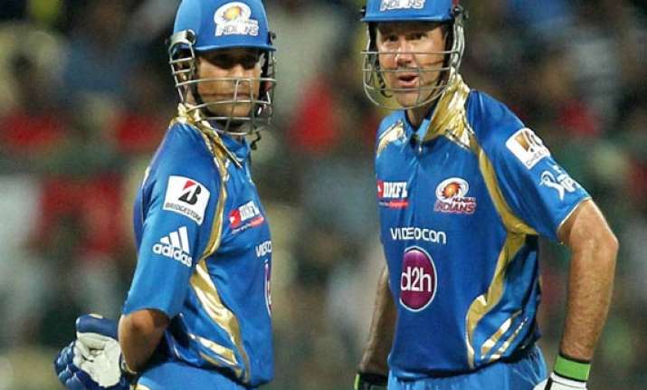 ipl 6 sachin ponting partnership outclasses pune mumbai on
