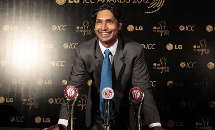 sangakkara named icc cricketer and test player of the year