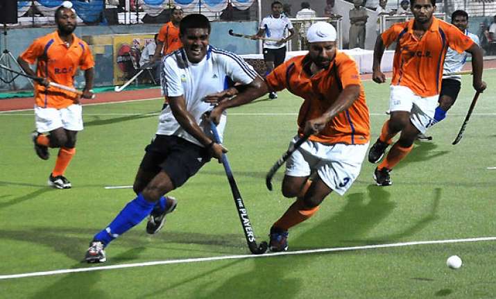 hockey indian oil air india enter final