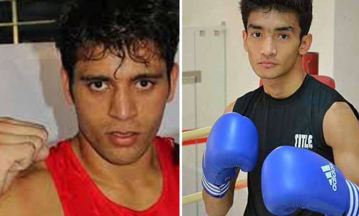 indian boxers bag gold at asian olympic qualifiers