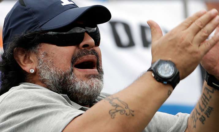 diego maradona s partner says she s pregnant