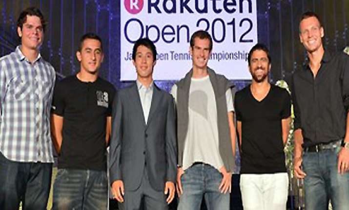 berdych tipsarevic raonic in japan open quarters