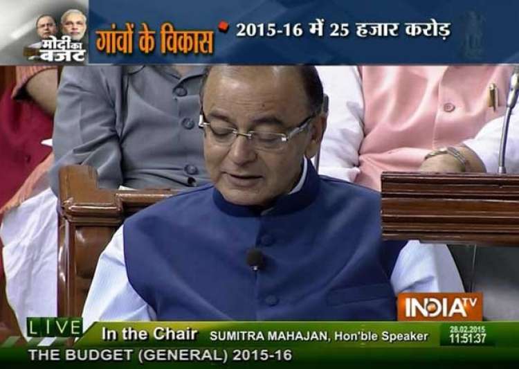 Live: Union Budget 2015-16 | India TV News