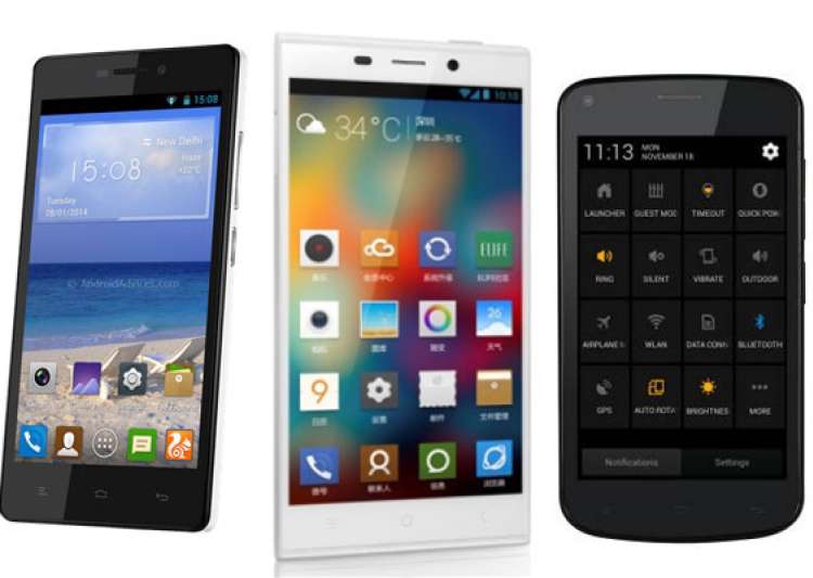 Top 10 Gionee mobile phones for February 2014